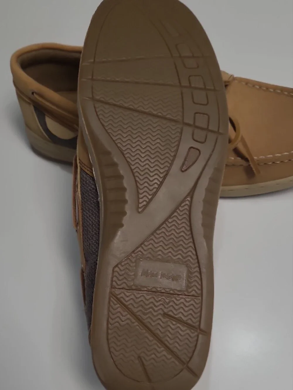 Maui Island Tan Leather Boat Shoes -Size 10